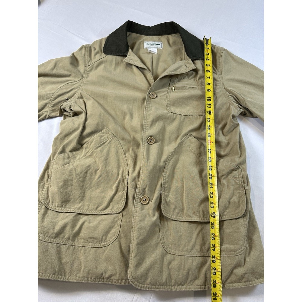 True Vintage 50s 60s‎ LL Bean Hunting Chore Coat Barn Jacket Tan Men's Large USA - Picture 6 of 7